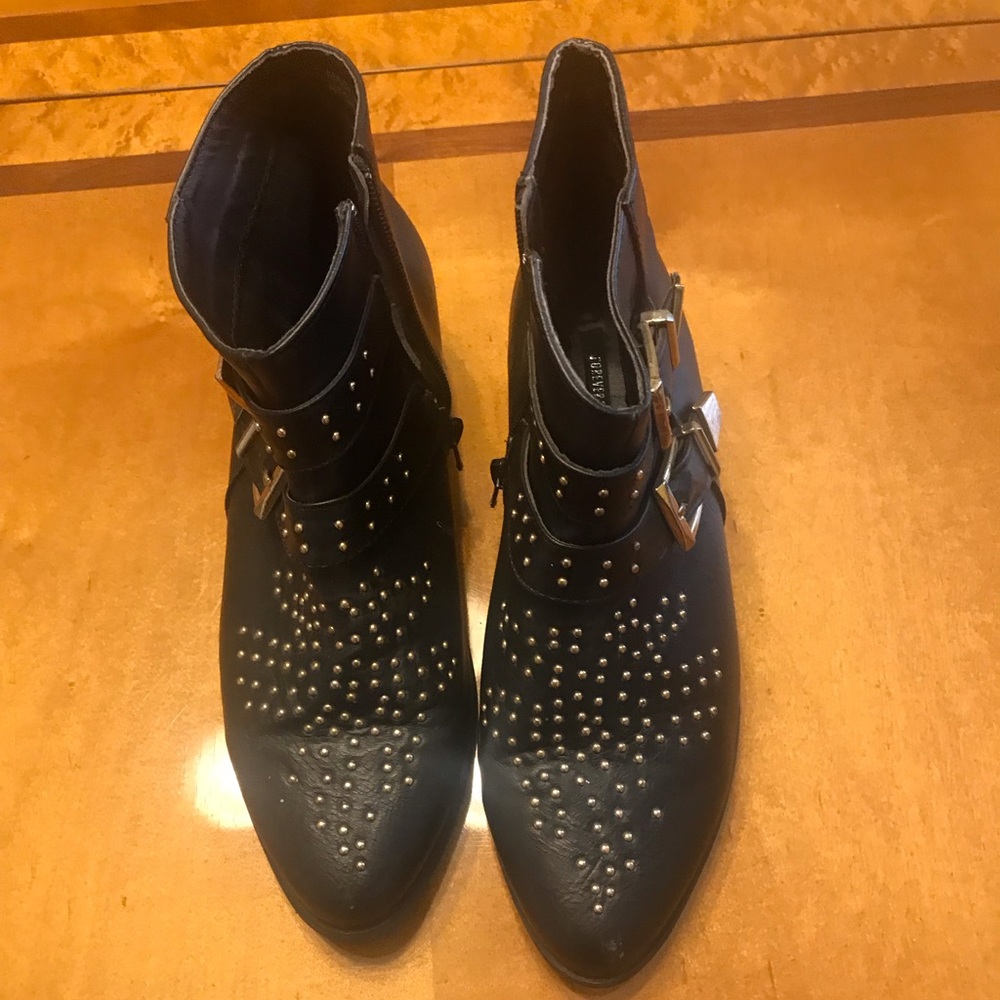 Black booties